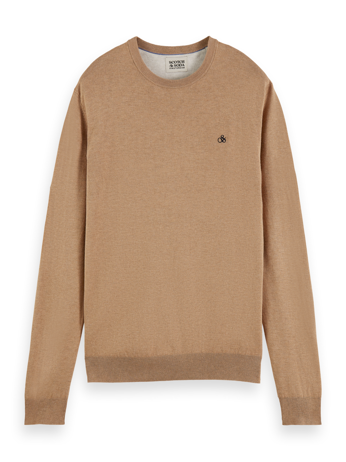 Scotch & Soda Classic Pullover | Camel