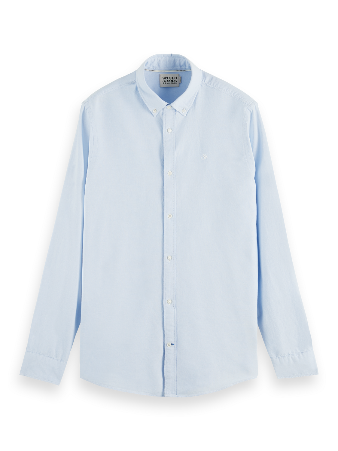 Scotch & Soda Organic Oxford Shirt | Blue