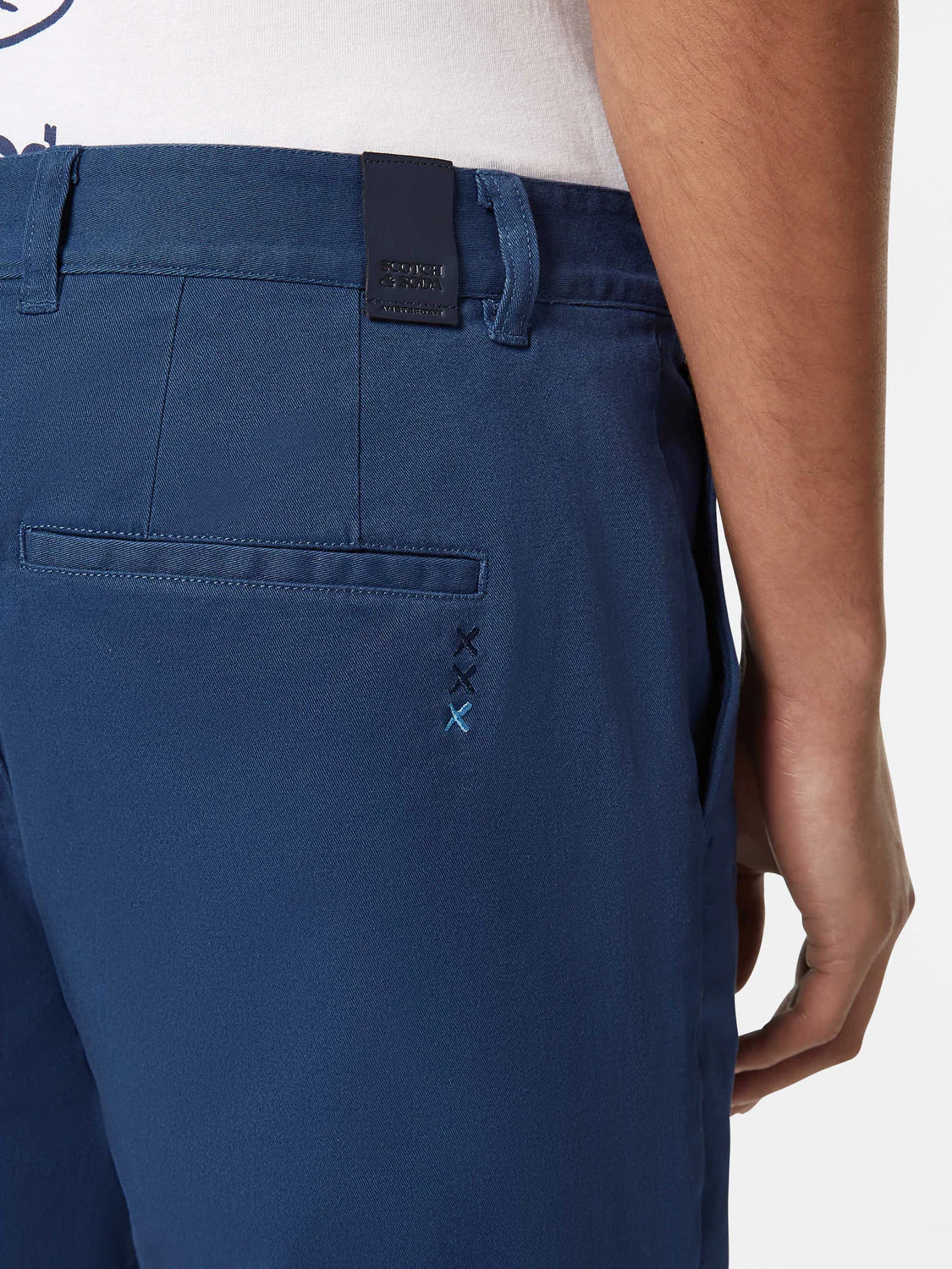 Scotch & Soda Stuart Chino Shorts | Atlantic Blue