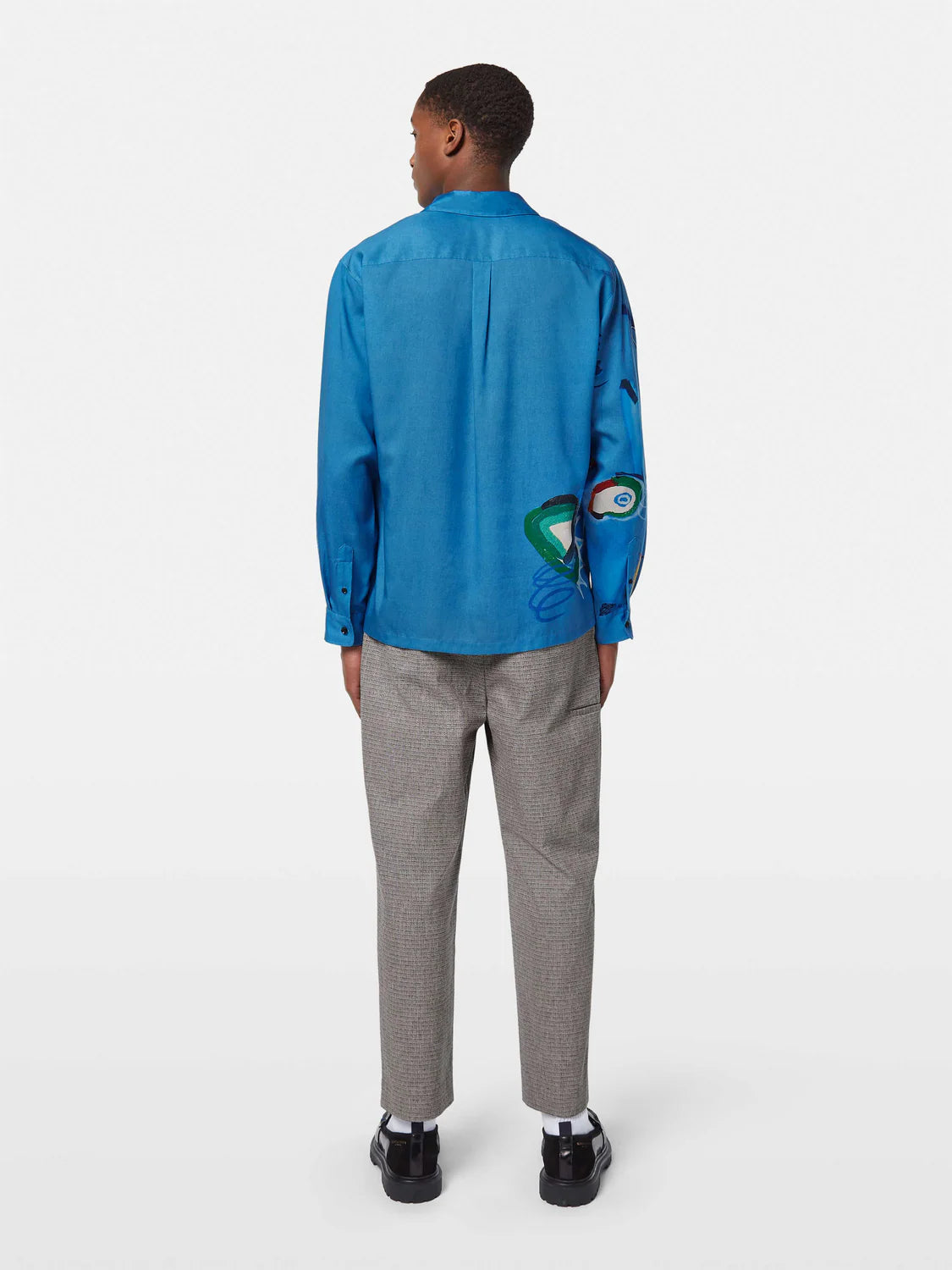 Scotch & Soda Tencel Printed Shirt | Abstract Island