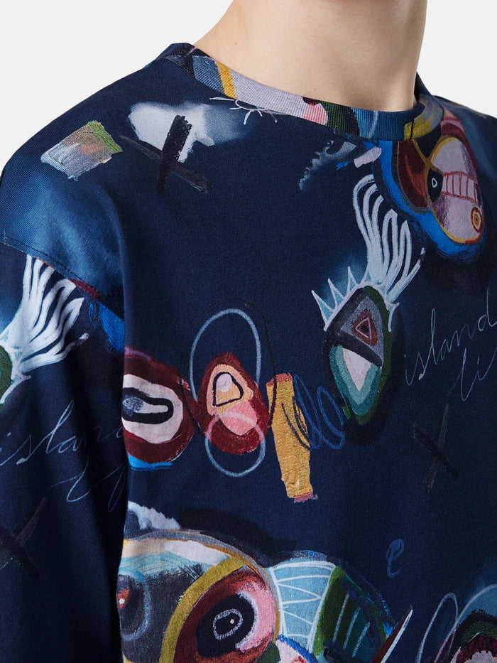 Scotch & Soda Relaxed Fit T-Shirt | Abstract Island