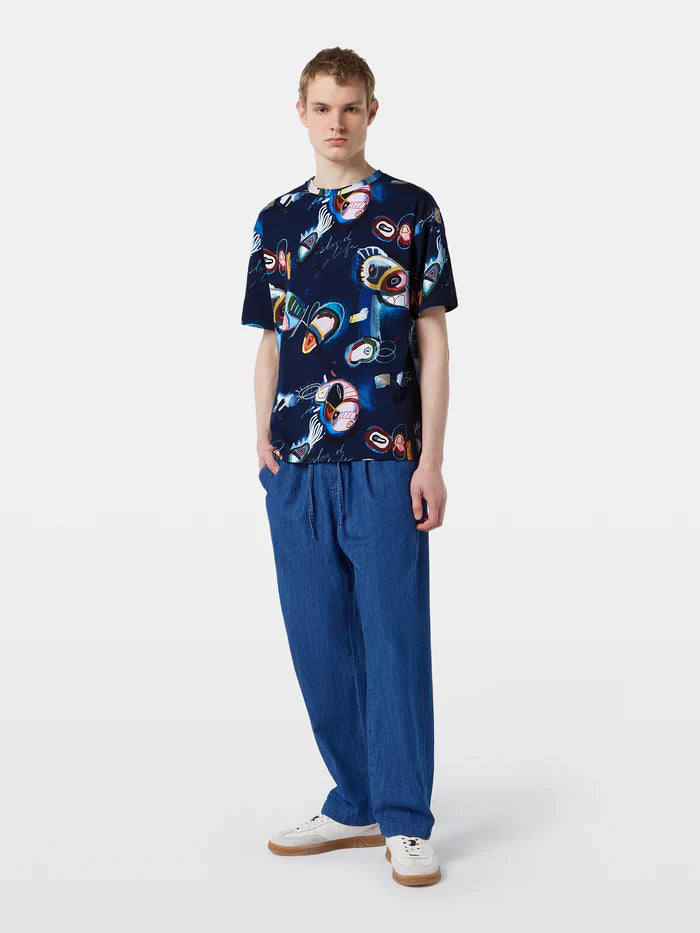 Scotch & Soda Relaxed Fit T-Shirt | Abstract Island