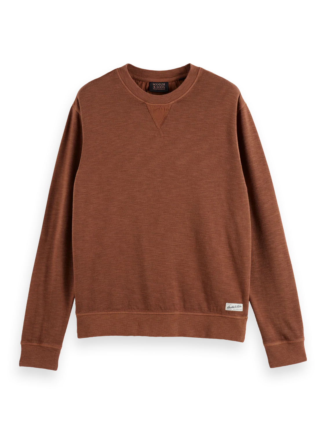 Scotch & Soda Garment Dyed Sweatshirt | Cold Brew