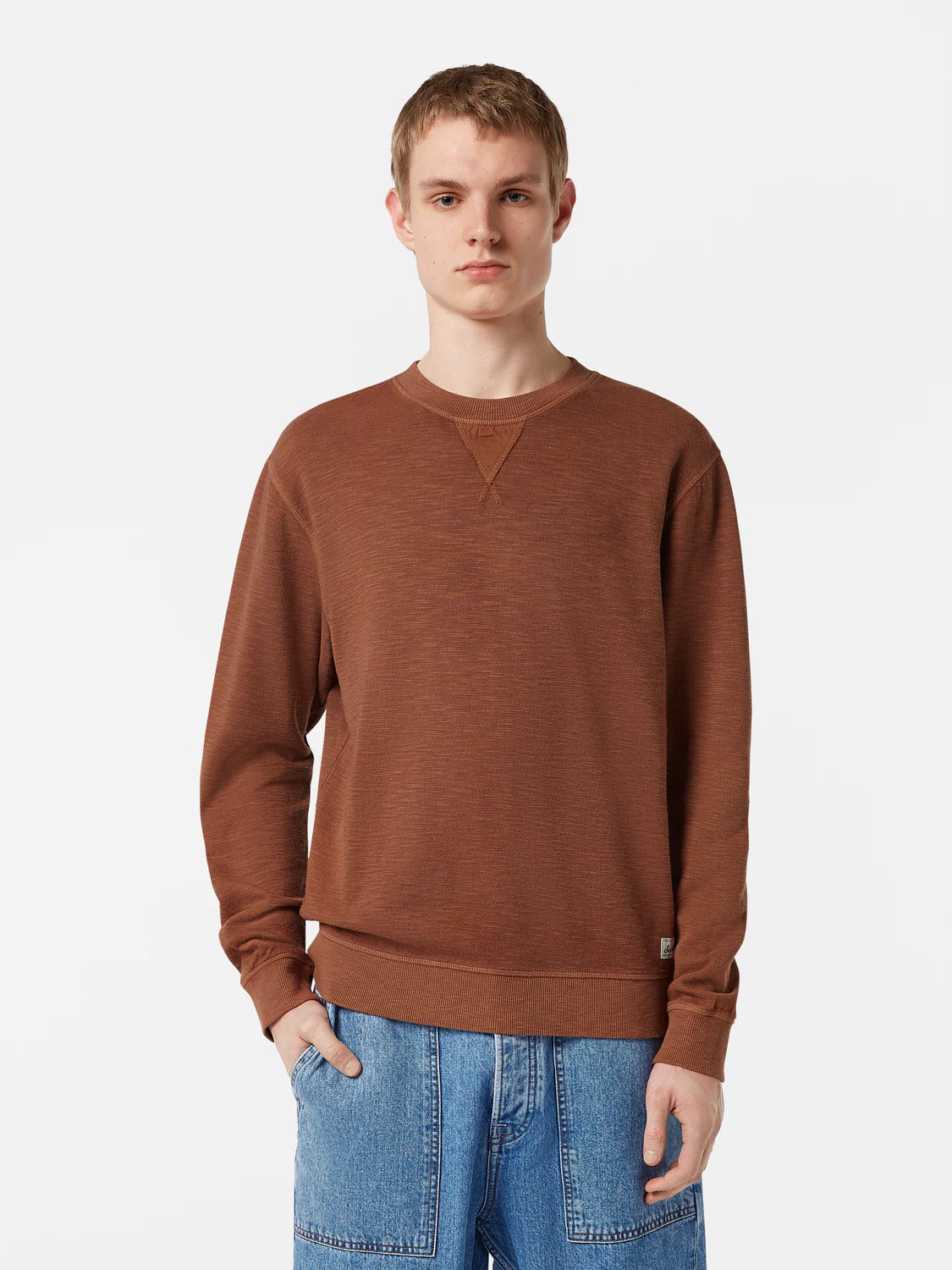 Scotch & Soda Garment Dyed Sweatshirt | Cold Brew