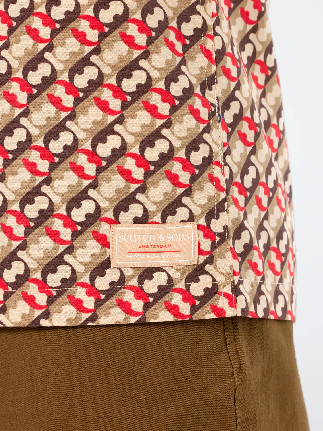 Scotch & Soda Geo-Print Shirt | Nieuw Amsterdam