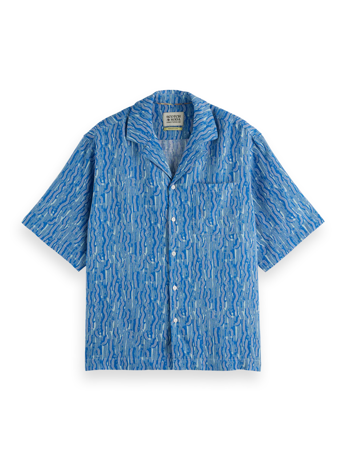 Scotch & Soda Linen Blend Shirt | Vuur Island
