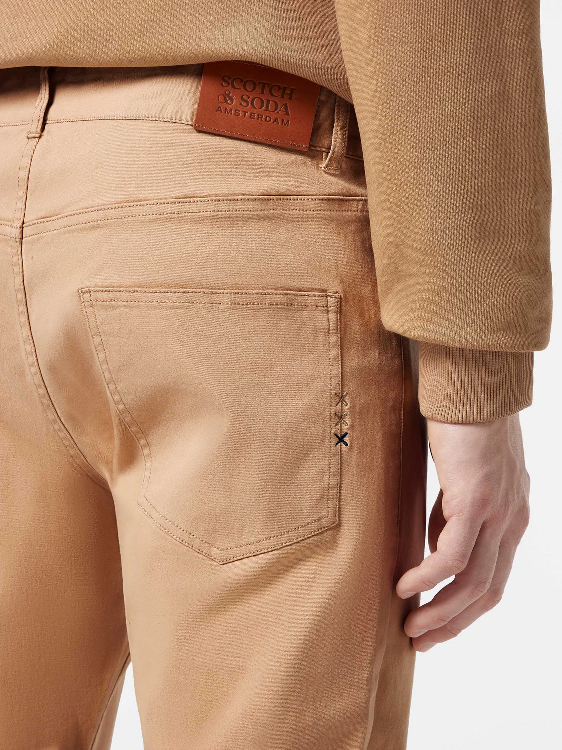 Scotch & Soda Ralston Twill 5 Pocket | Soft Camel