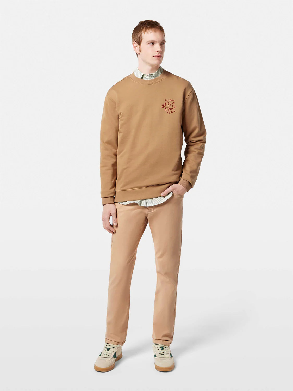 Scotch & Soda Ralston Twill 5 Pocket | Soft Camel