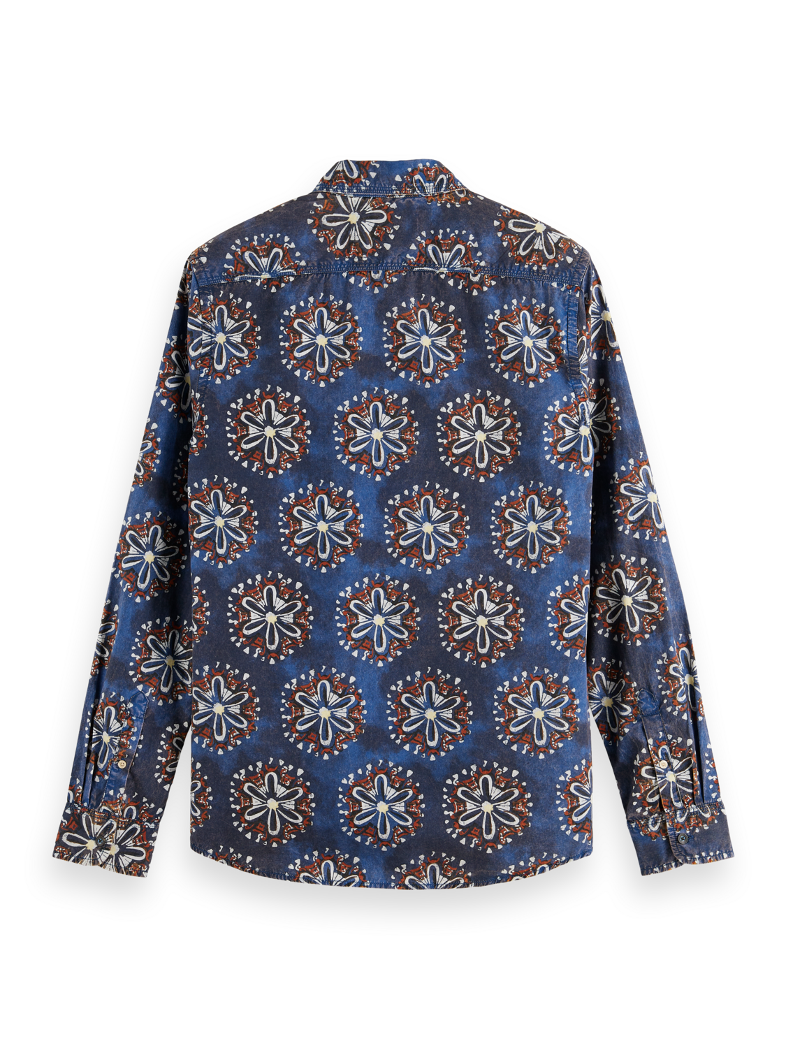 Scotch & Soda Poplin Shirt | Washed Navy