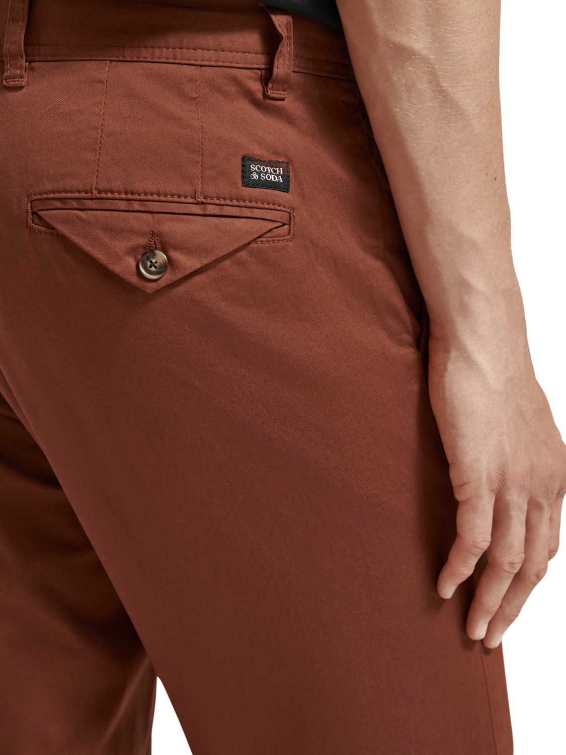Scotch & Soda Stuart Chinos | Deep Toffee
