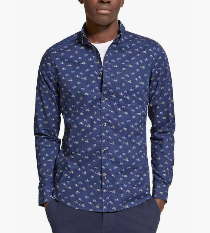Scotch & Soda Ditsy Shirt | Sailboats