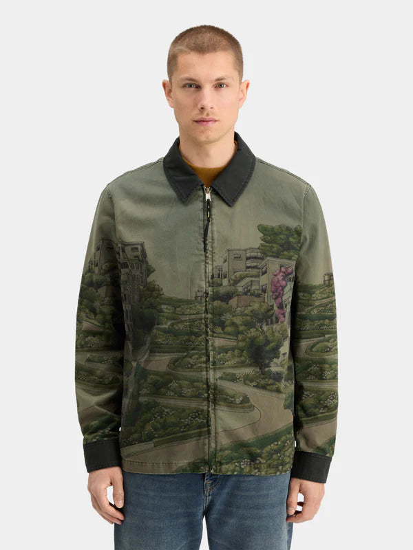 Scotch & Soda Twill Coach Jacket