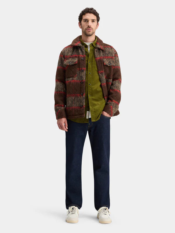 Scotch & Soda Cord Shirt | Moss Green
