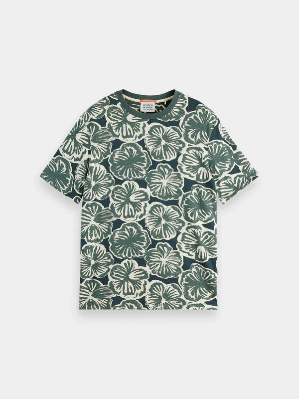 Scotch & Soda T-Shirt Big All Over Print
