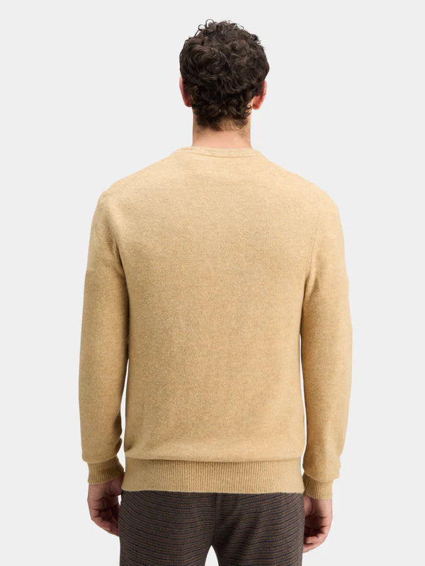 Scotch & Soda Soft Knit Regular Fit Sweater | Camel
