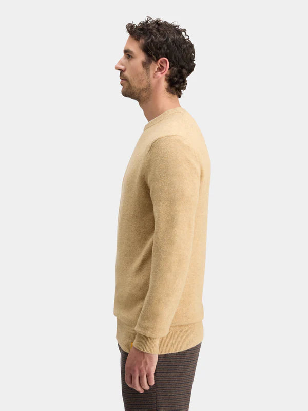 Scotch & Soda Soft Knit Regular Fit Sweater | Camel