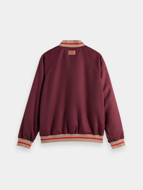 Scotch & Soda Reversible Bomber | Bordeaux