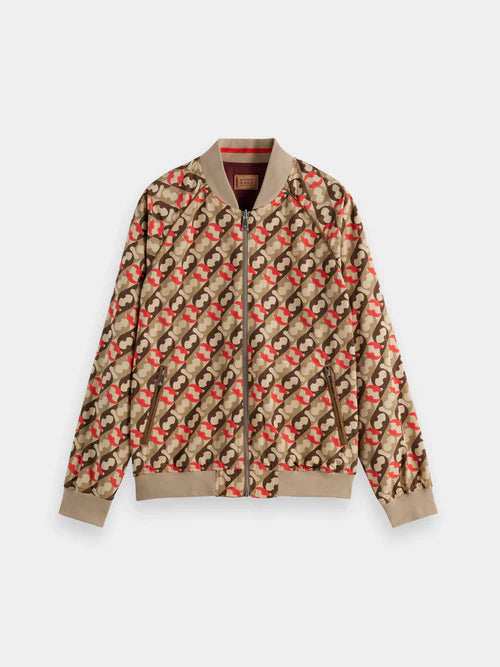 Scotch & Soda Reversible Bomber | Bordeaux