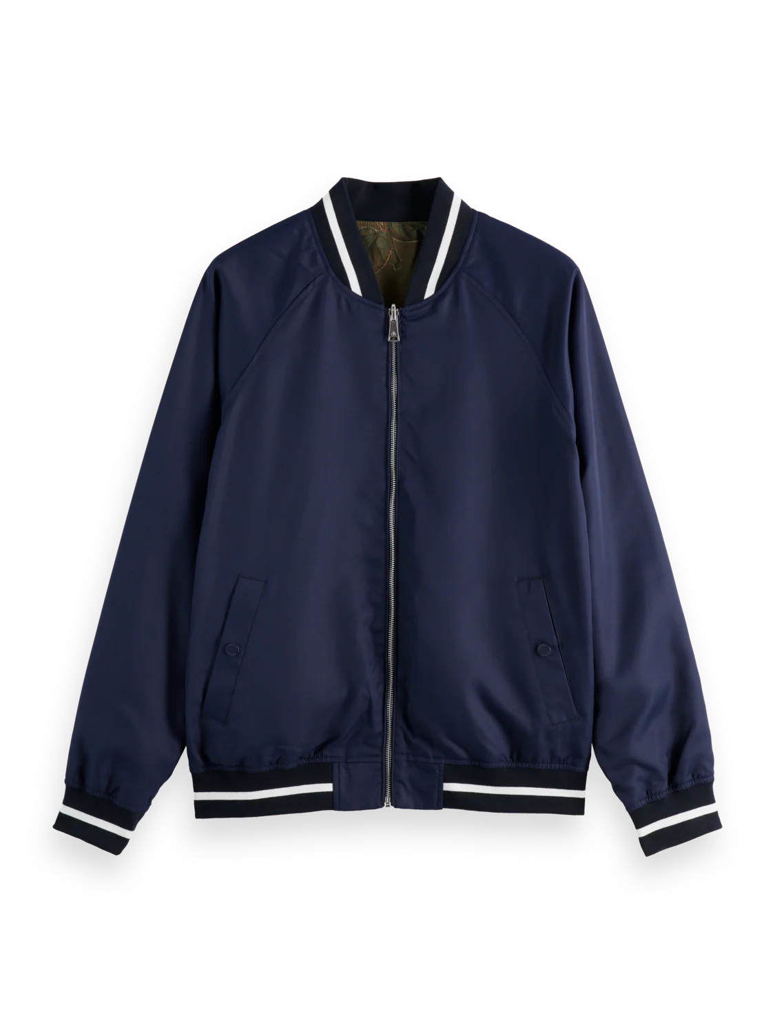 Scotch & Soda Reversible Bomber | Navy