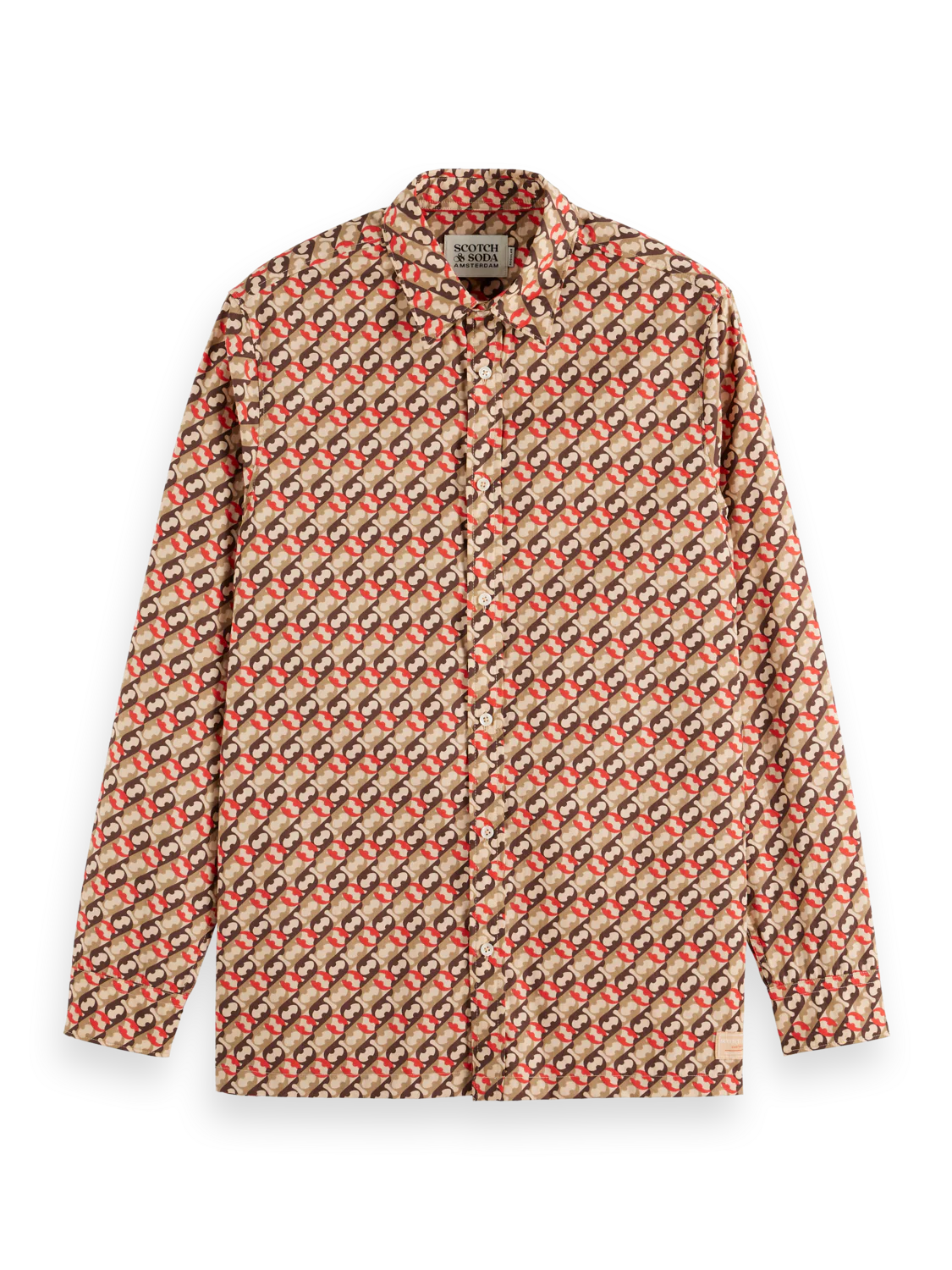 Scotch & Soda Geo-Print Shirt | Nieuw Amsterdam