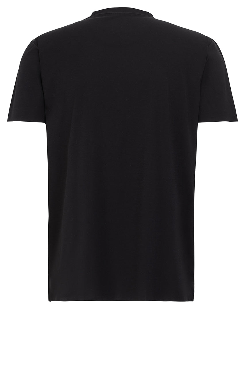 Fil Noir Moneglia Tee | Black