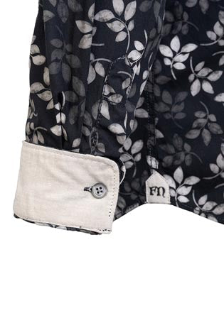 Fil Noir Treviso Shirt | Black
