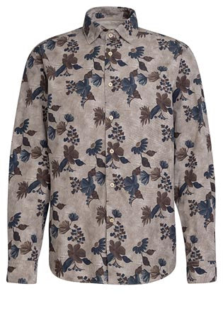 Fil Noir Treviso Shirt | Blue Brown