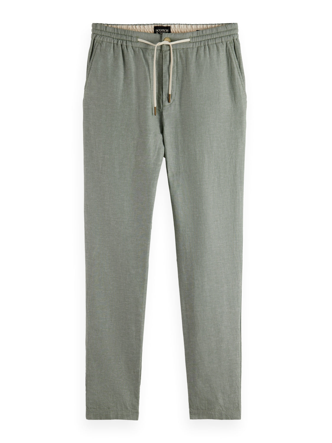 Scotch & Soda Warren Cotton/Linen Jogger | Army