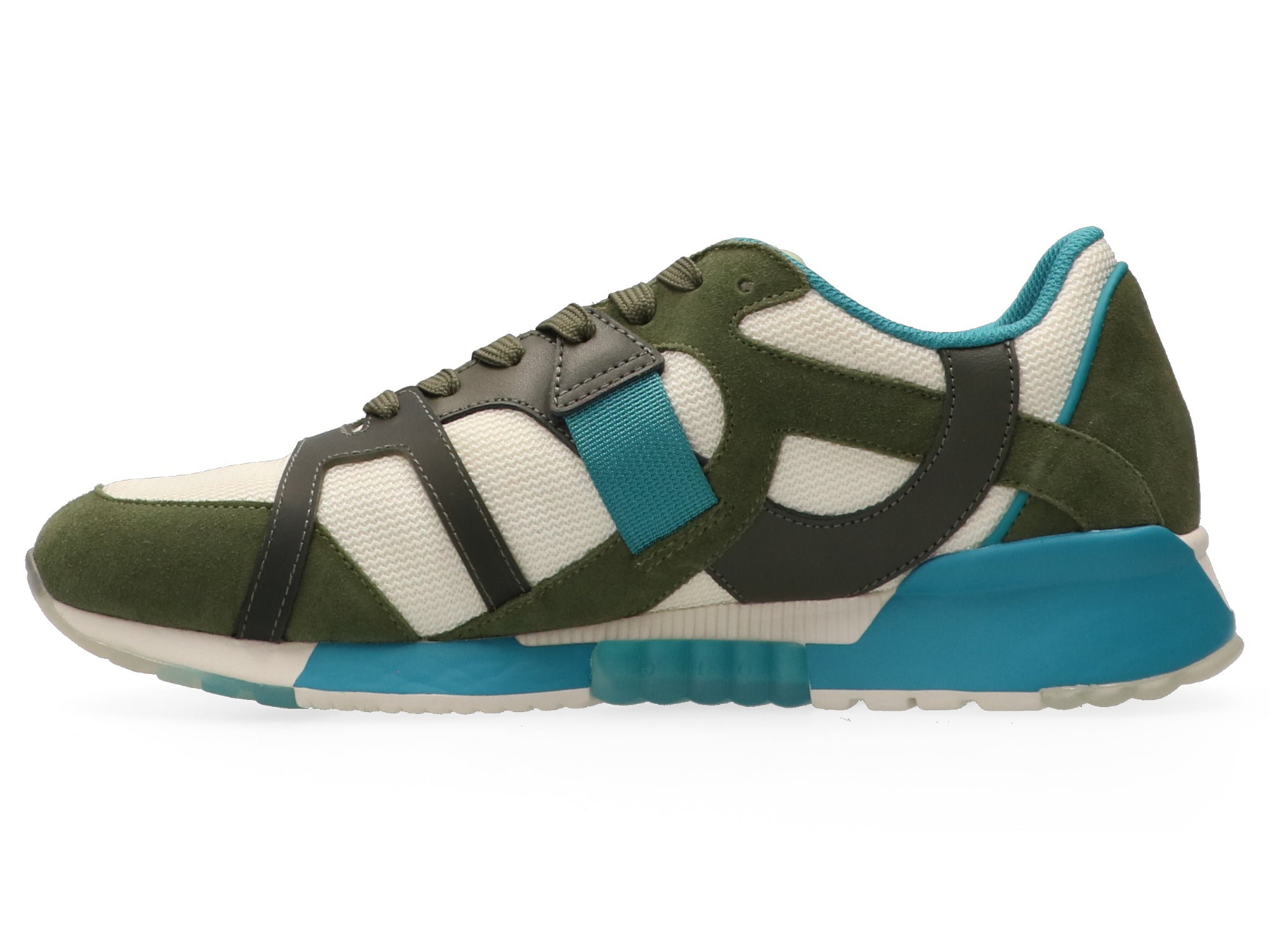 Scotch & Soda Vivek Trainers | Army Green