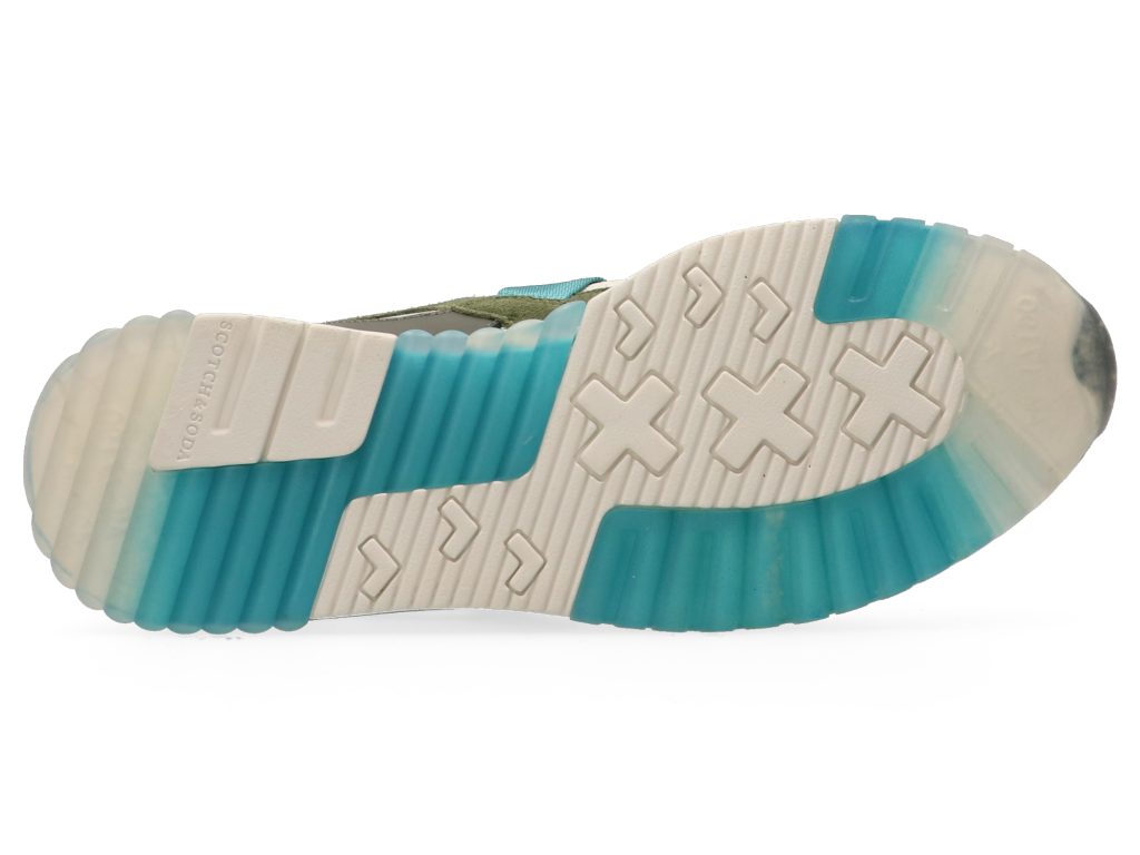 Scotch & Soda Vivek Trainers | Army Green