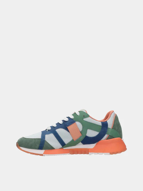 Scotch & Soda Vivek Trainers | Green Blue