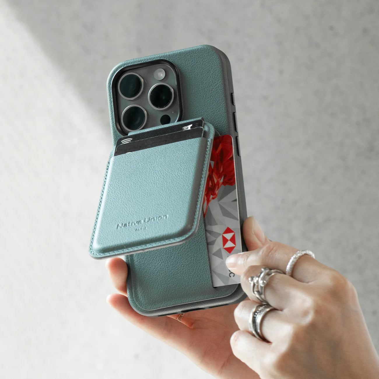 Native Union Active Wallet Stand | Slate Green