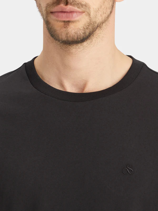 Scotch & Soda Logo T-Shirt | Black