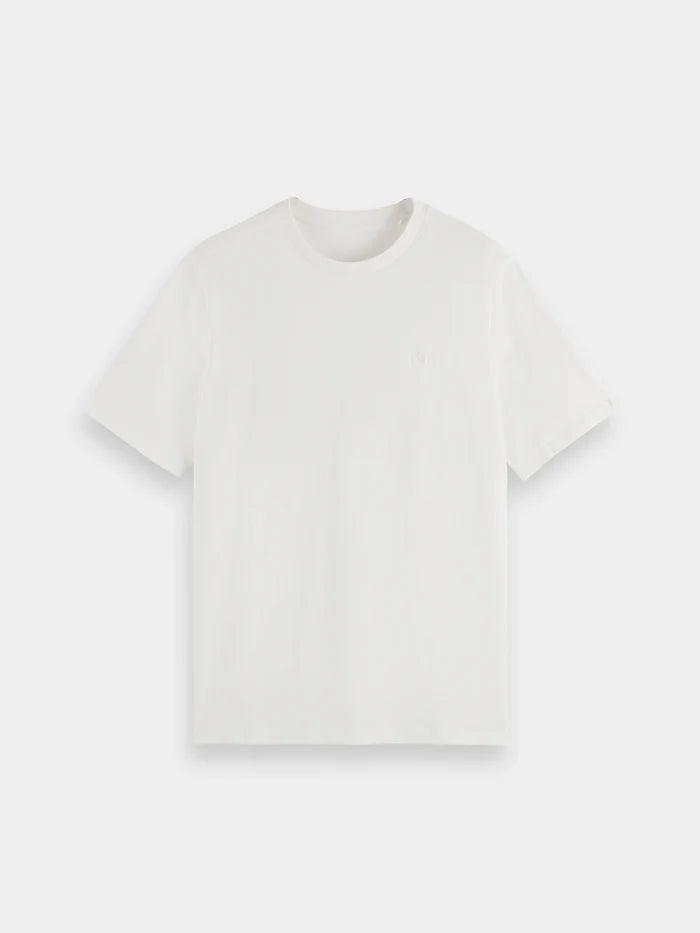 Scotch & Soda Logo T-Shirt | White
