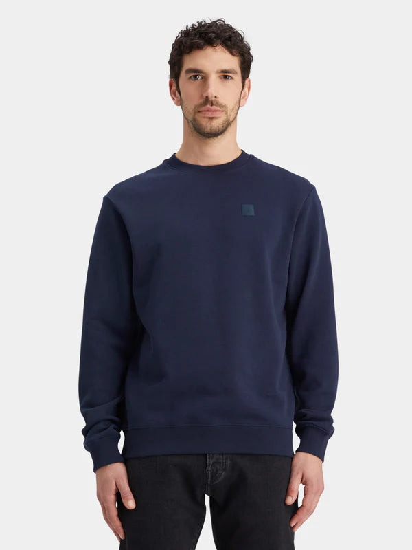 Scotch & Soda Logo Sweatshirt | Night