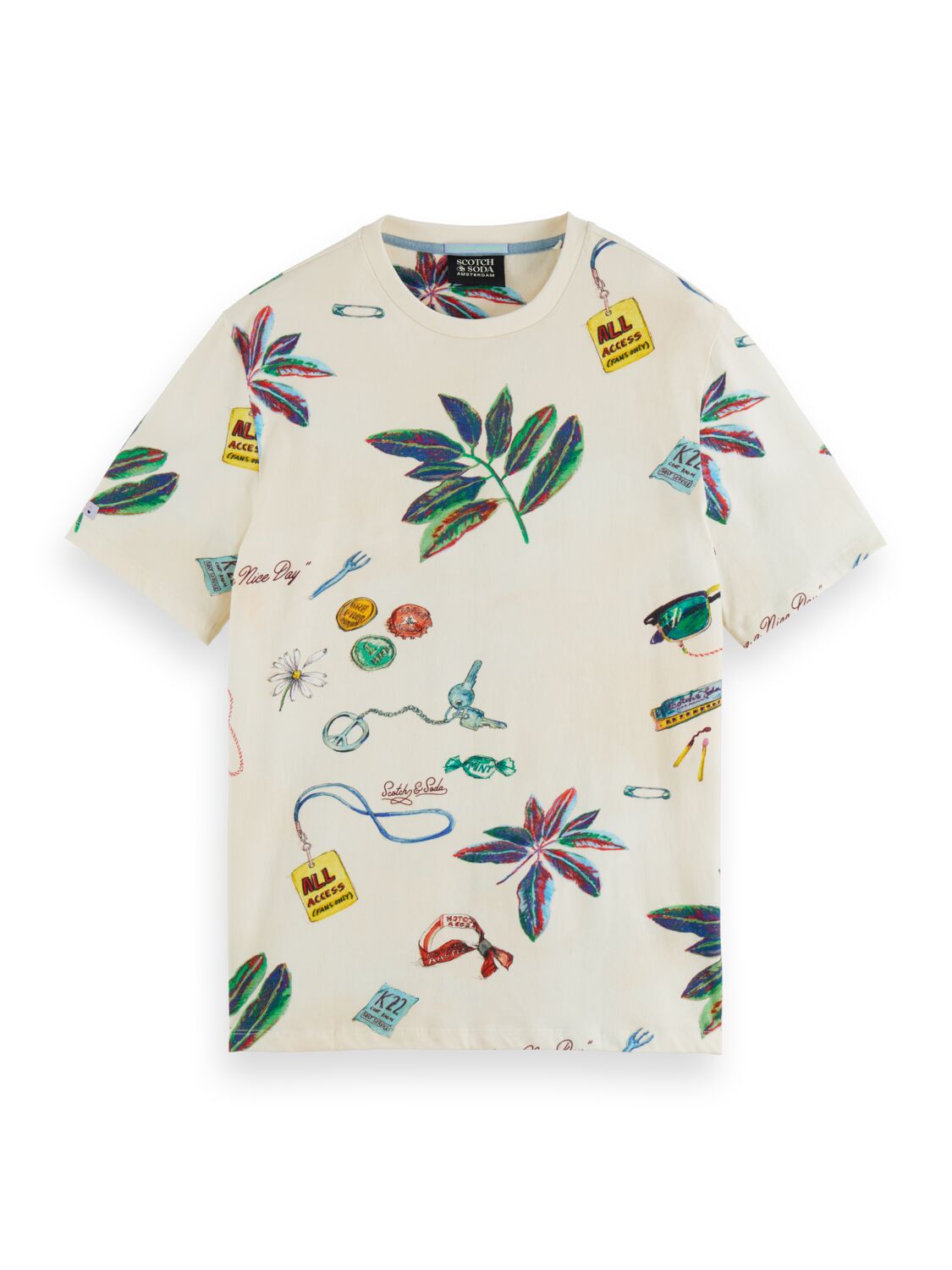 Scotch & Soda AOP T-Shirt | Festival