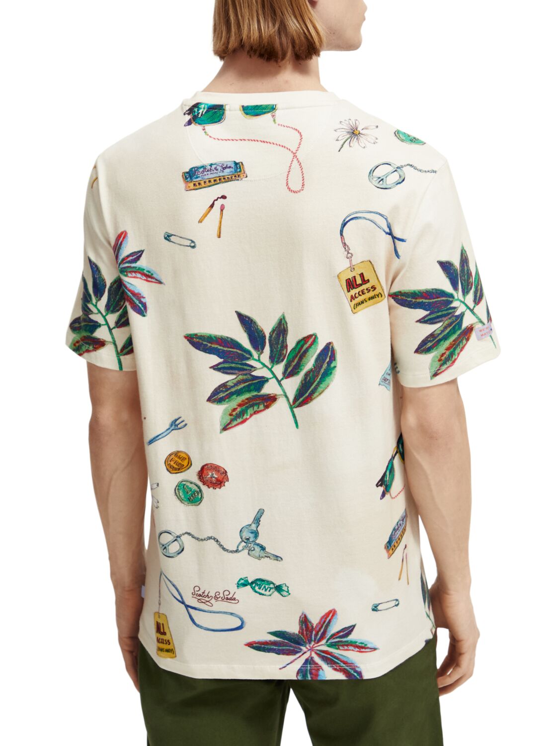 Scotch & Soda AOP T-Shirt | Festival