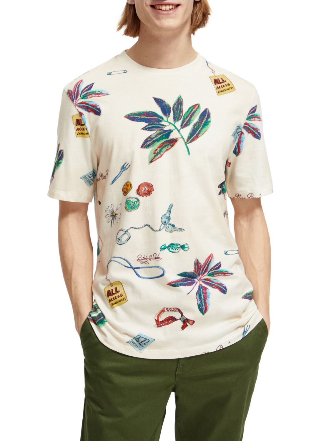 Scotch & Soda AOP T-Shirt | Festival