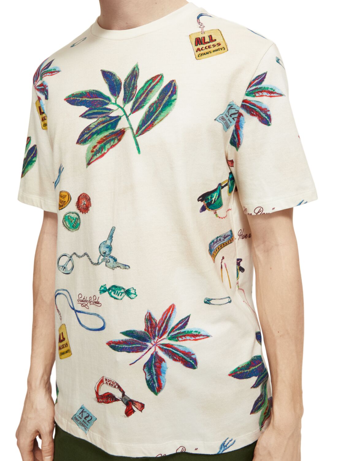 Scotch & Soda AOP T-Shirt | Festival