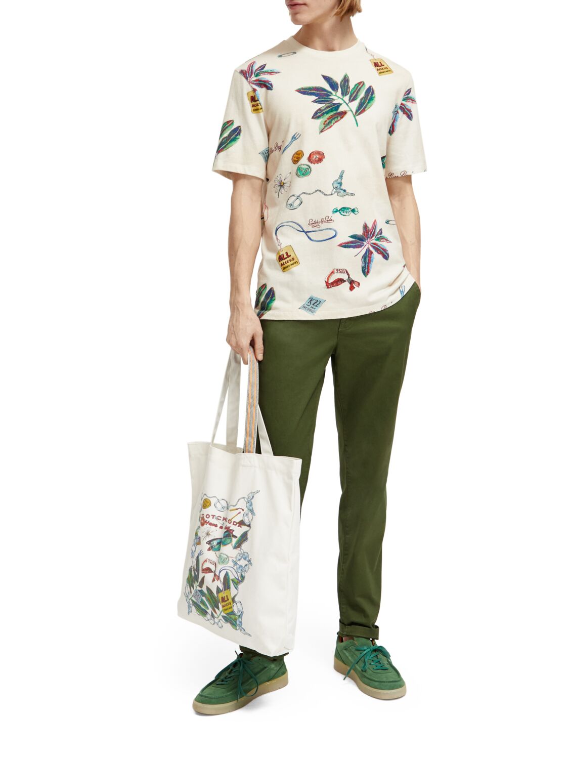 Scotch & Soda AOP T-Shirt | Festival