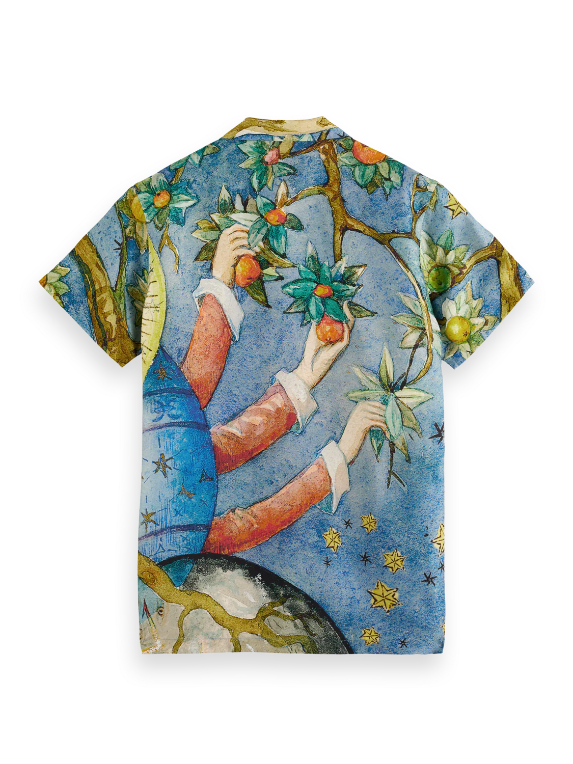 Scotch & Soda Printed S/S Shirt | Embassy Tree AOP