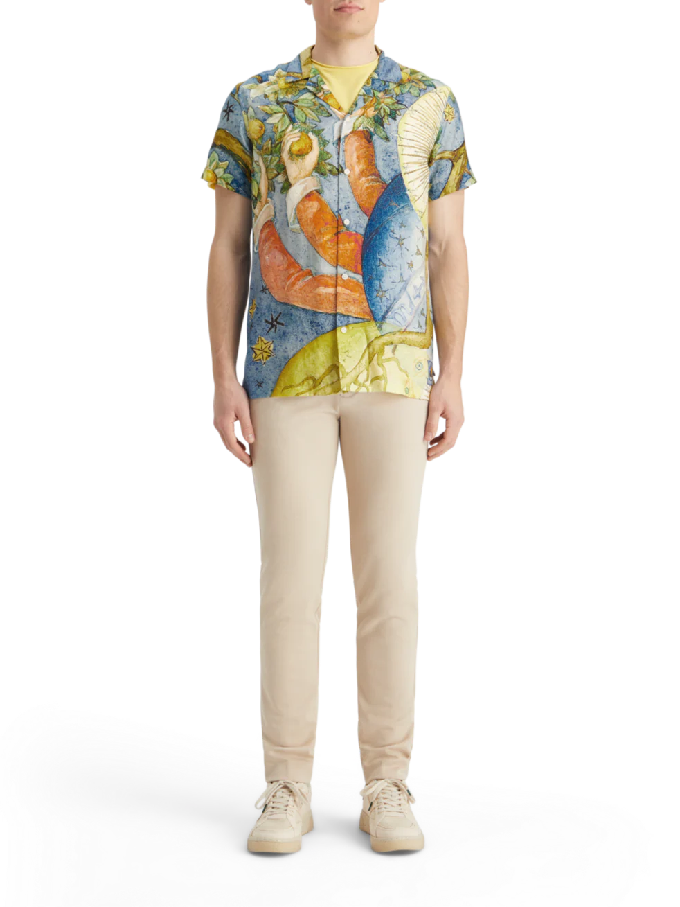 Scotch & Soda Printed S/S Shirt | Embassy Tree AOP