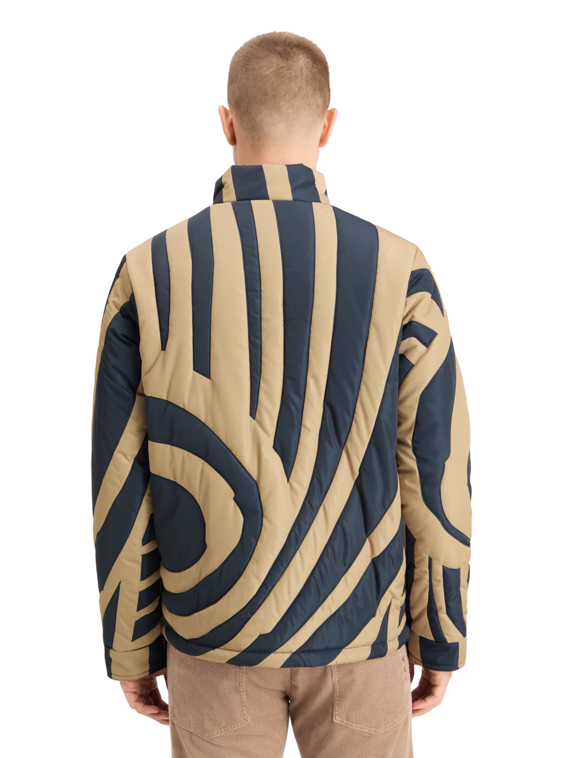 Scotch & Soda Swirl Puffer
