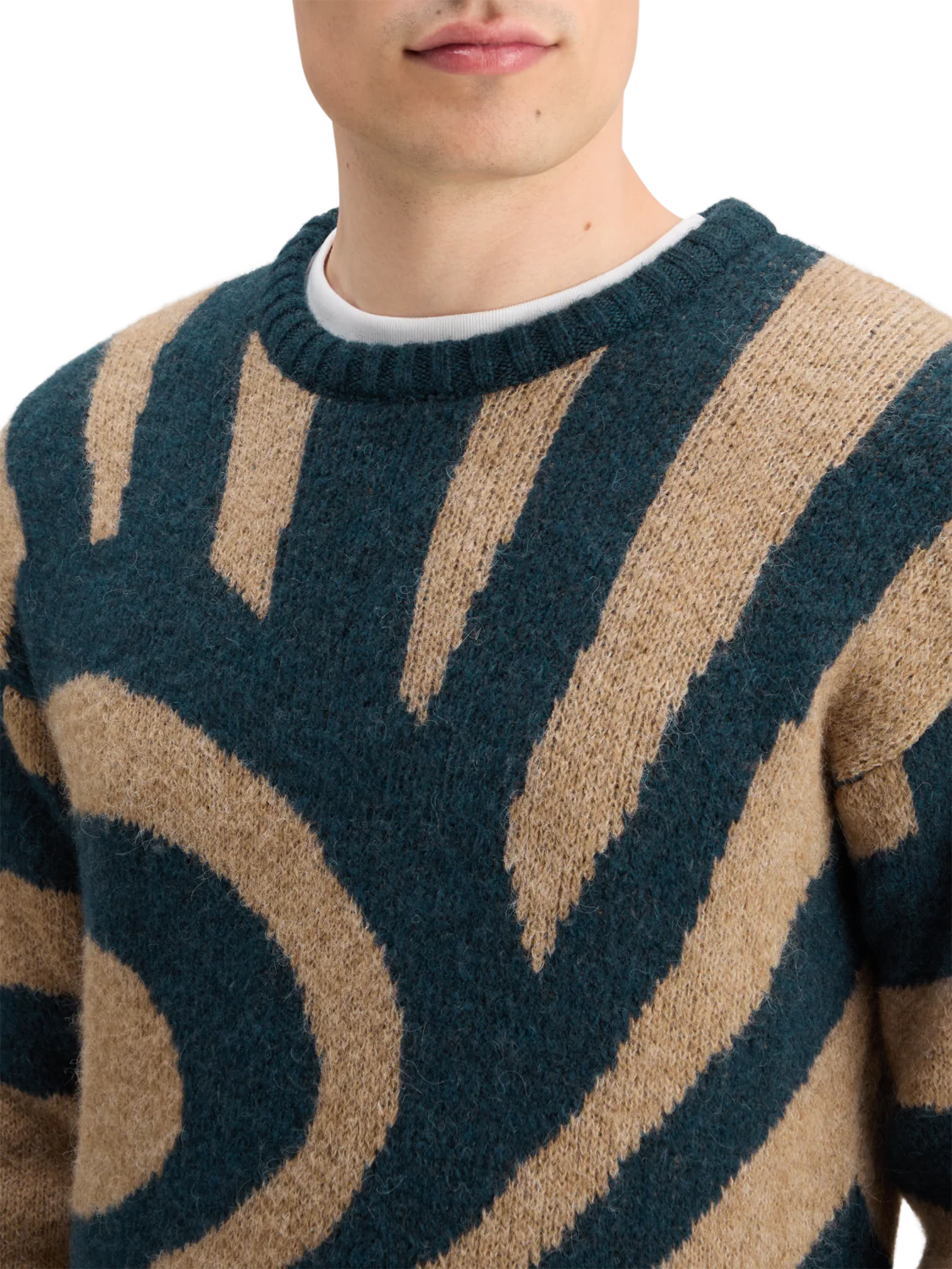 Scotch & Soda Hairy Big Wave Jumper