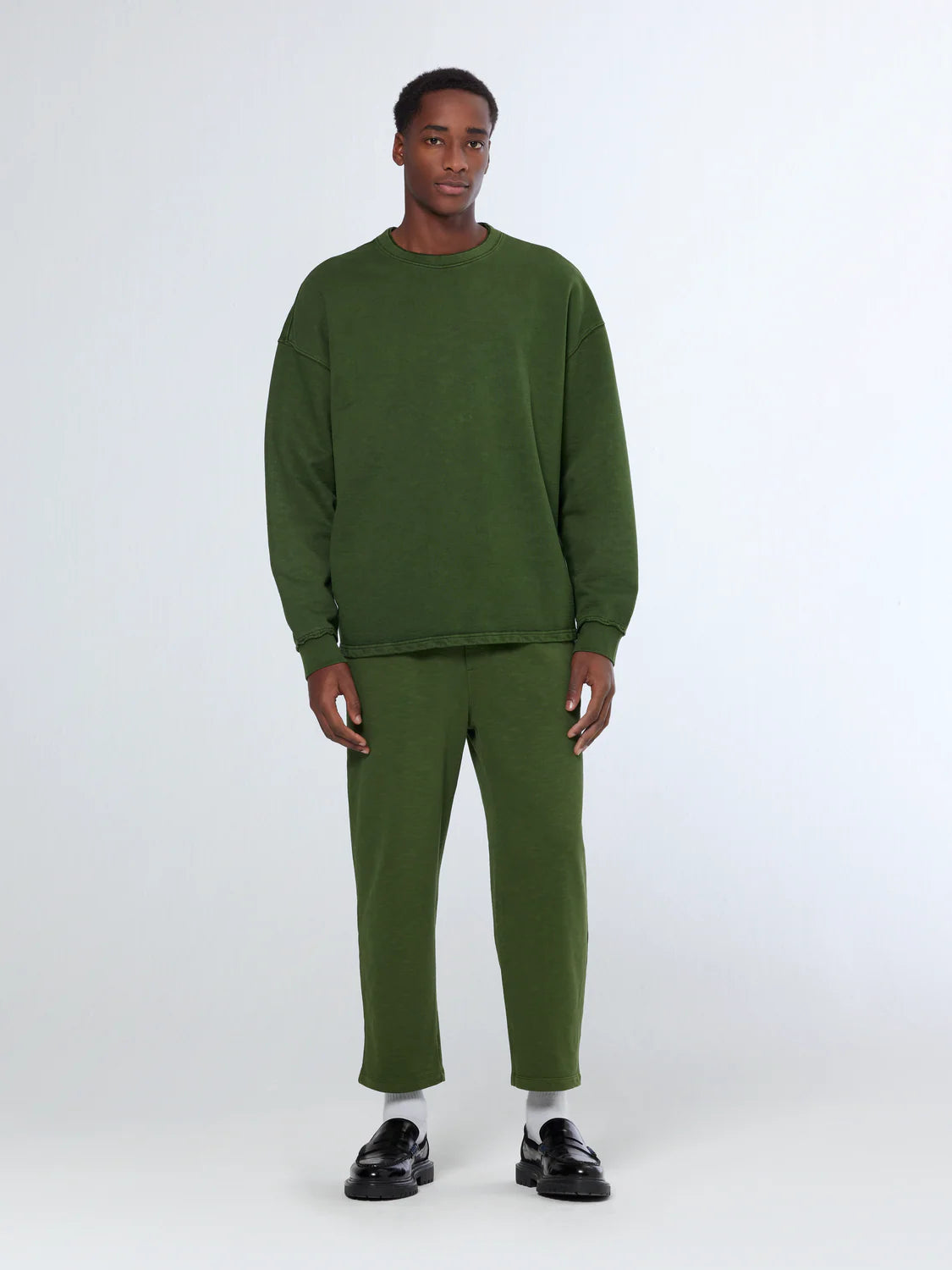 Scotch & Soda 3 Crosses Sweatshirt | Khaki