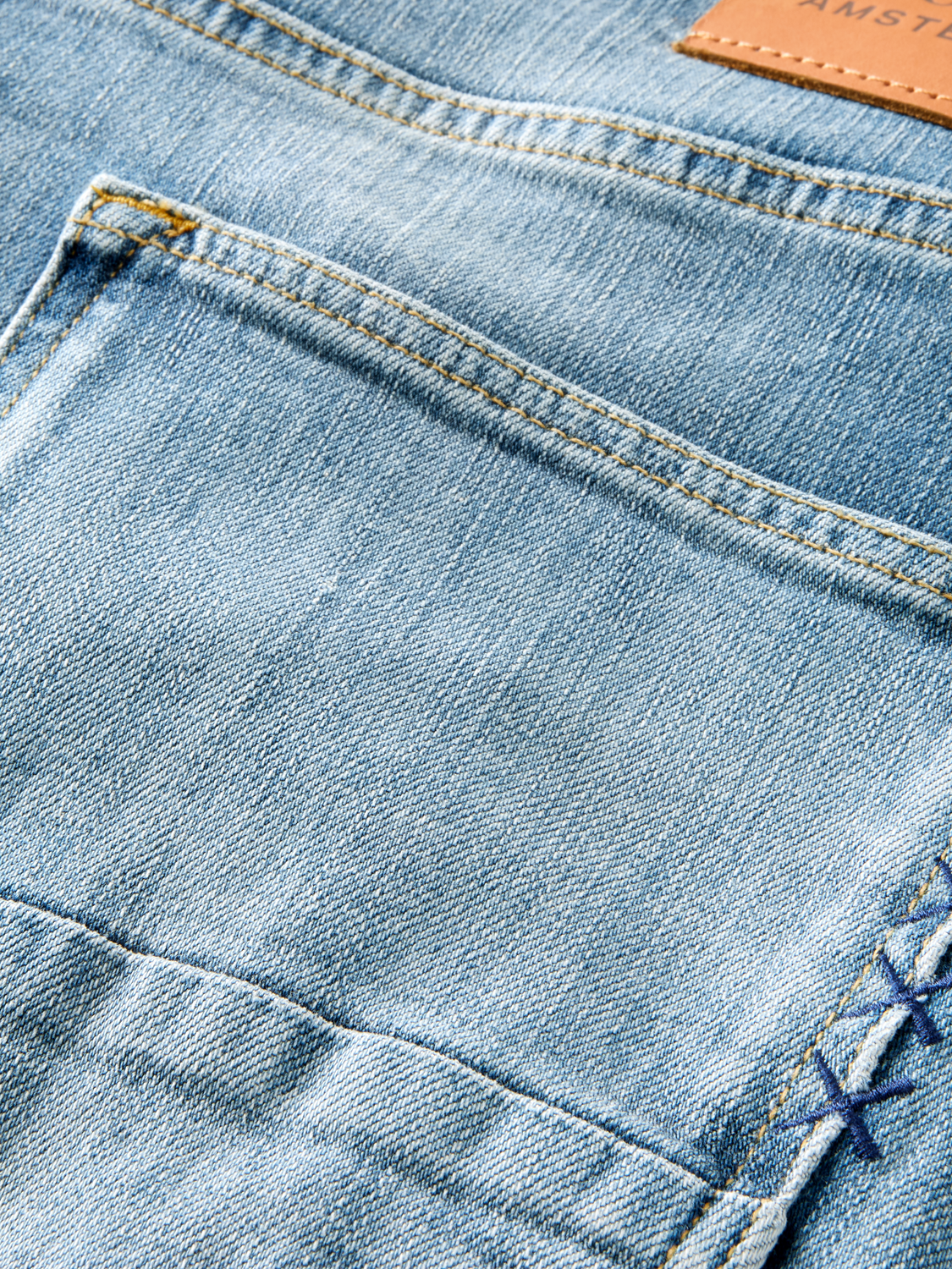Scotch & Soda Ralston Denim | Aqua Blue
