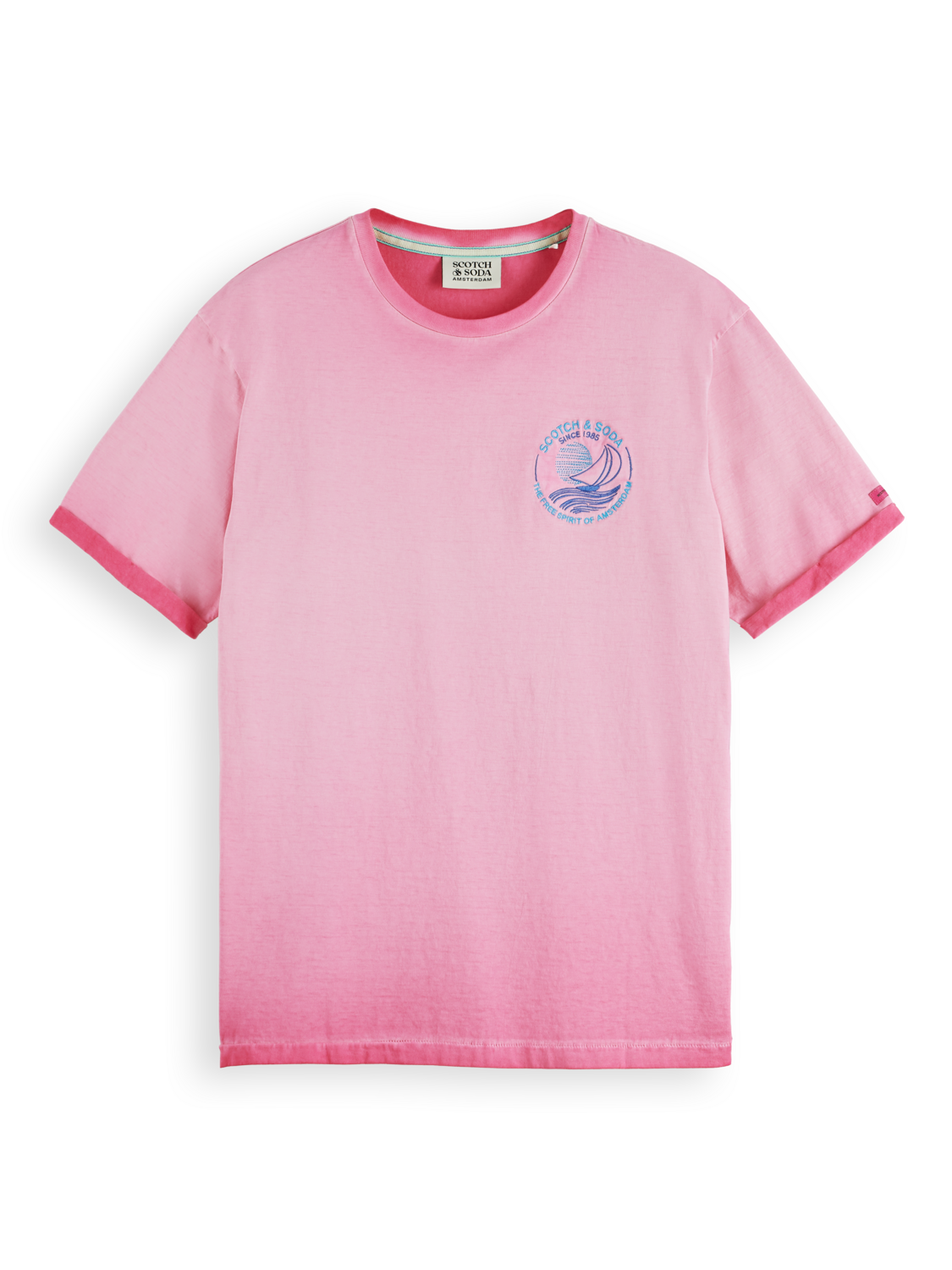 Scotch & Soda Cold Dye T-Shirt | Tee