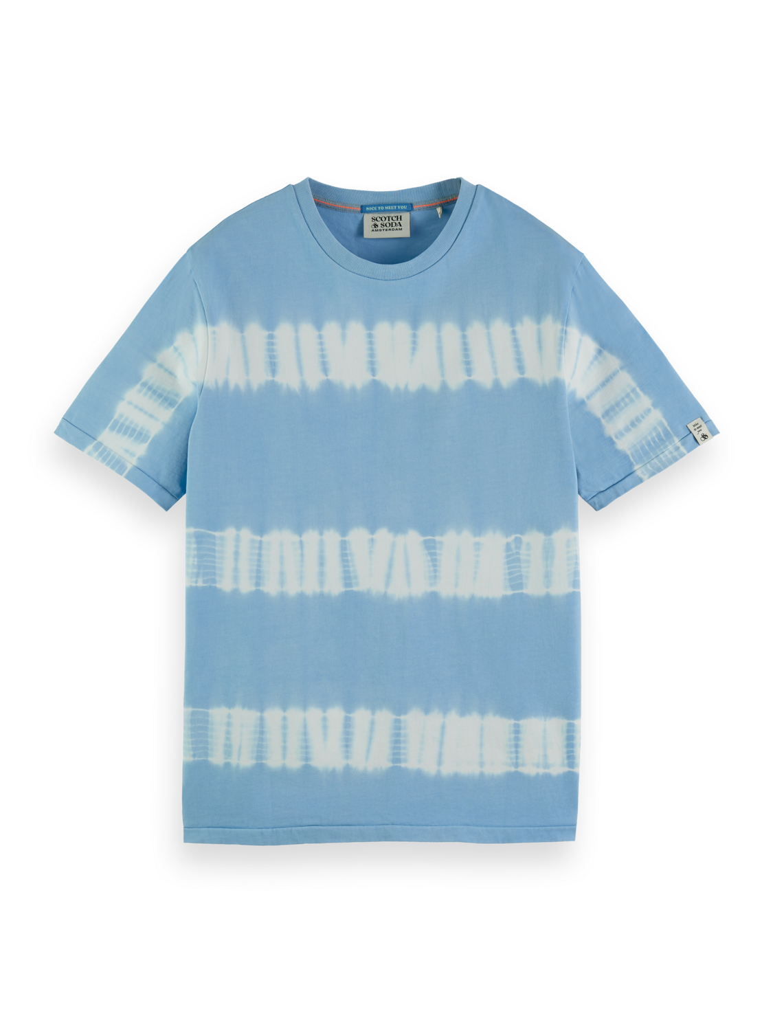 Scotch & Soda Tie Dye T-Shirt | Sky