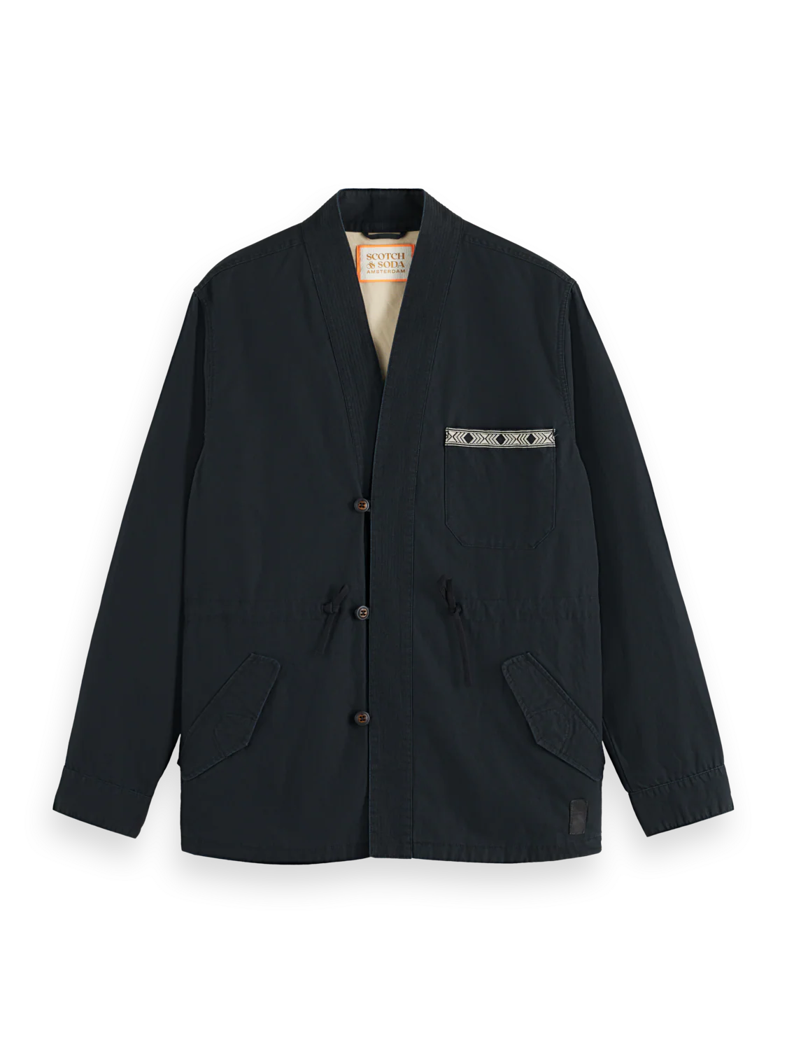 Scotch & Soda Emborided Canvas Jacket