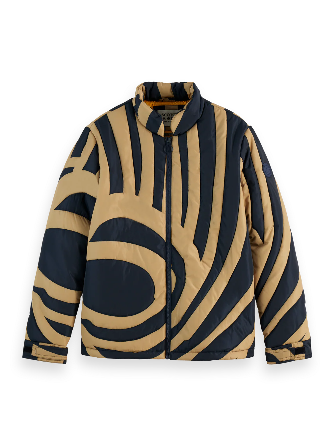 Scotch & Soda Swirl Puffer